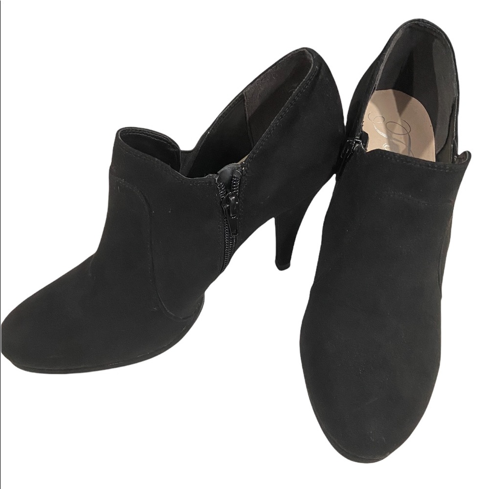 Fergie Heeled Ankle Bootie